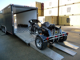 enclosed trike trailer